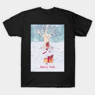 Woodland creatures + Merry Yule T-Shirt